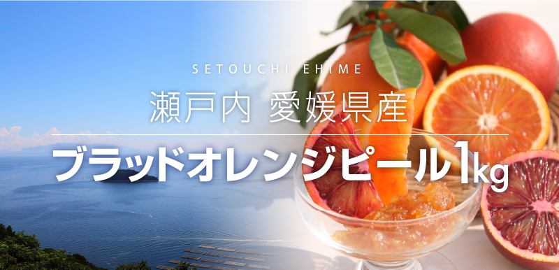 ブラッドオレンジカットピール1kg