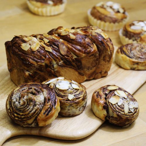 パン用折り込みシートでカンタン 華やか パン作り マルサンレシピ パン お菓子の材料 器具専門店 マルサンパントリー