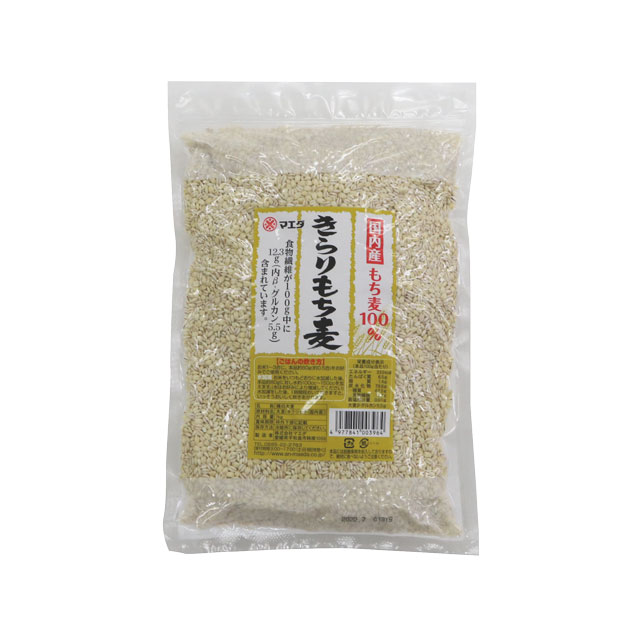 国産きらりもち麦 1kg|雑穀、ごま|パン、お菓子の材料・器具 国産きらりもち麦 1kg|雑穀、ごま|パン、お菓子の材料・器具
