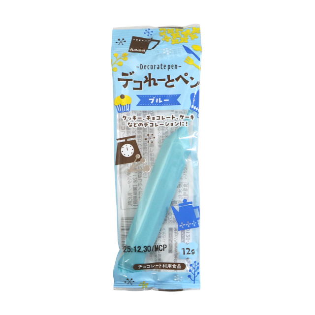 デコれーとペン ブルー 12g チョコペン｜フードペン、チョコペン｜パン