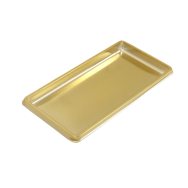 ゴールド金属製トレー 約30cm x 15cm 楽天市場】真鍮トレー【Lサイズ】金色 ゴールド ブラス ソートトレー