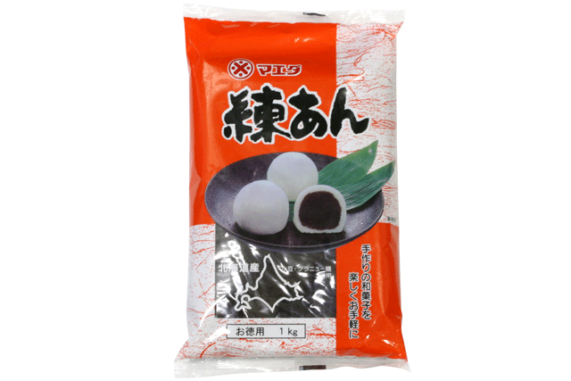 マエダ 練りあん 1kg【餡子】｜和菓子材料｜パン、お菓子の材料