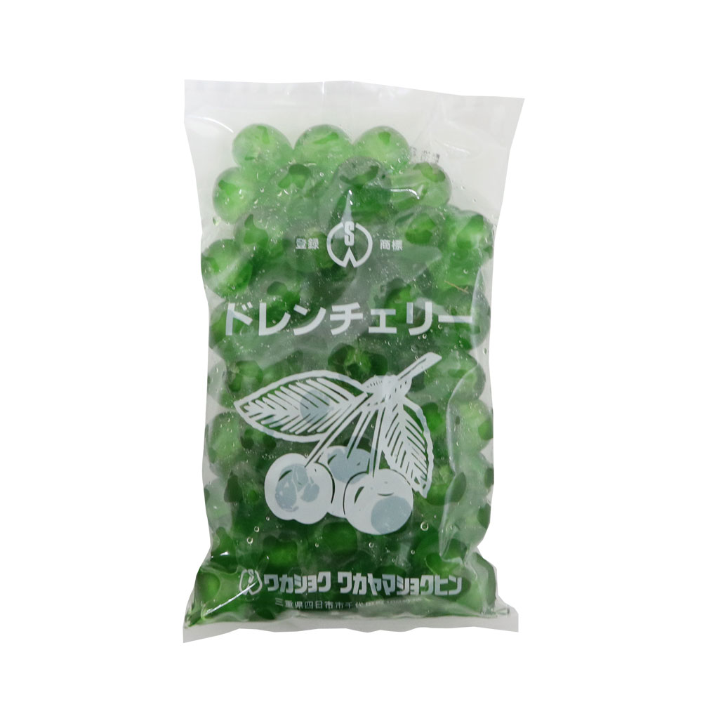 ドレンチェリー 緑 400g｜フルーツ｜パン、お菓子の材料・器具専門店「マルサンパントリー」
