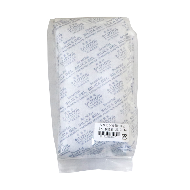 乾燥材 シリカゲル 100g 5個｜保存用品｜パン、お菓子の材料・器具専門