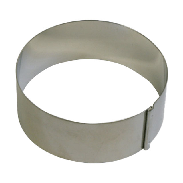 かみ合わせ丸セルクル 80×H30mm｜製菓・製パン用の焼き型、器具