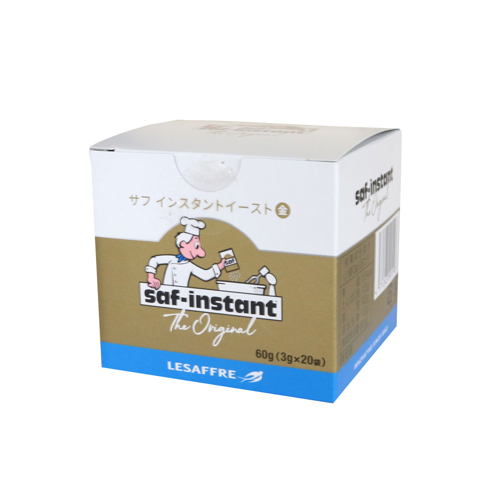 サフインスタントドライイースト 金 3g×20袋入｜イースト、酵母、発酵