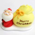 【N】≪クリスマスメレンゲ≫大きなプレゼント袋サンタ　1個（クリスマス限定商品）