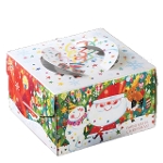 ダンスサンタ135　4号【デコレーションケーキ用ボックス】【クリスマス】